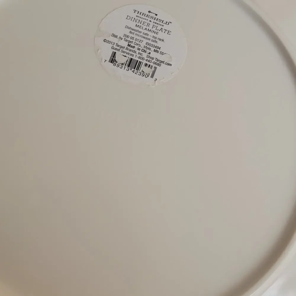 Target threshold melamine